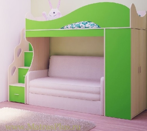 Детская кровать - чердак - компактная и функциональная мебель